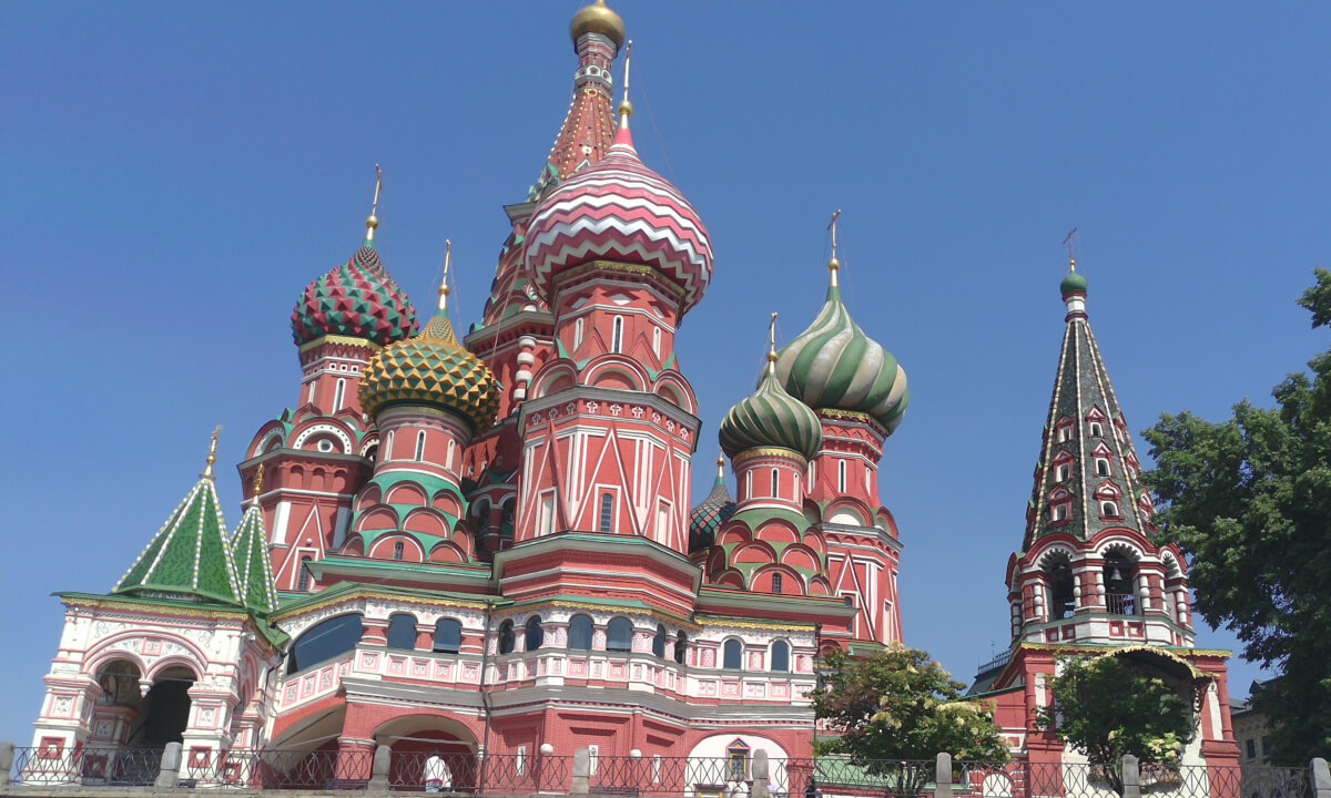 Summer Moscow Walk in 3D