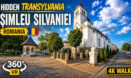 🇷🇴 Șimleu Silvaniei, Romania – 360° Walking Tour | Discover the Hidden Heart of Sălaj