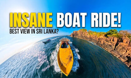 🚤 Scenic Boat Tour in Trincomalee 🇱🇰 | Journey to  Lover's Leap | Experience Sri Lanka in 8K VR