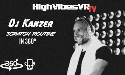 Dj Kanzer Scratch Routine in 360° 3D #hiphop #dj VR Video Dj Kanzer Scratch Routine in 360° 3D #hiphop #dj VR