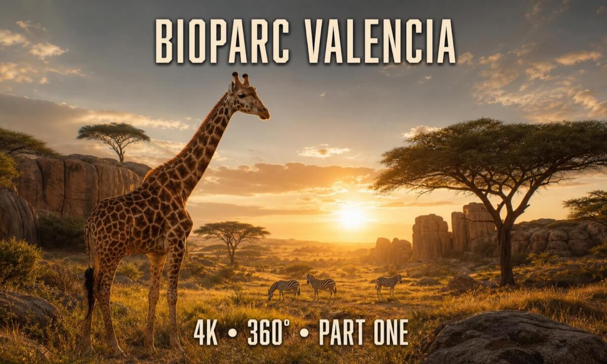Bioparc Valencia in 4K 360° — The Journey Begins | Part 1 of 6
