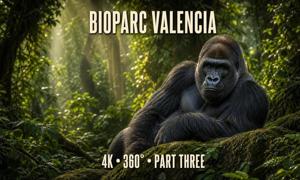 Amazing Bioparc Valencia in 4K 360° — Feel Like You’re There | Part 3 of 6
