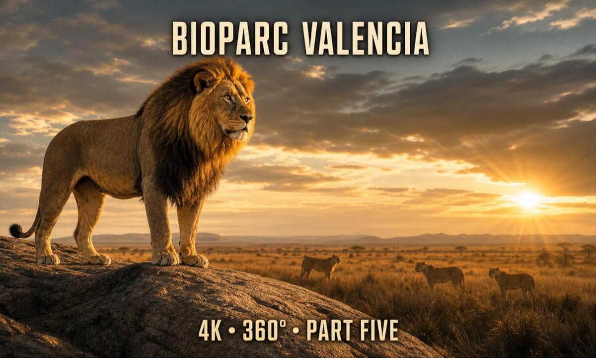 The Atmosphere of Bioparc Valencia — Virtual 4K 360° Walk | Part 5 of 6