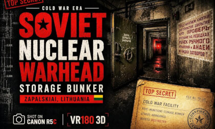 Abandoned Soviet Nuclear Warhead Storage Facility in Lithuania