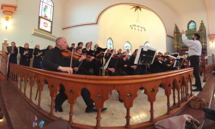 Mozart’s Requiem in concert featuring the Tel Aviv Philharmonic Choir, conducted and coached by Leontti Wolf, with the Jerusalem Festival Orchestra at St. John's Church, Haifa, Israel, January 2025.