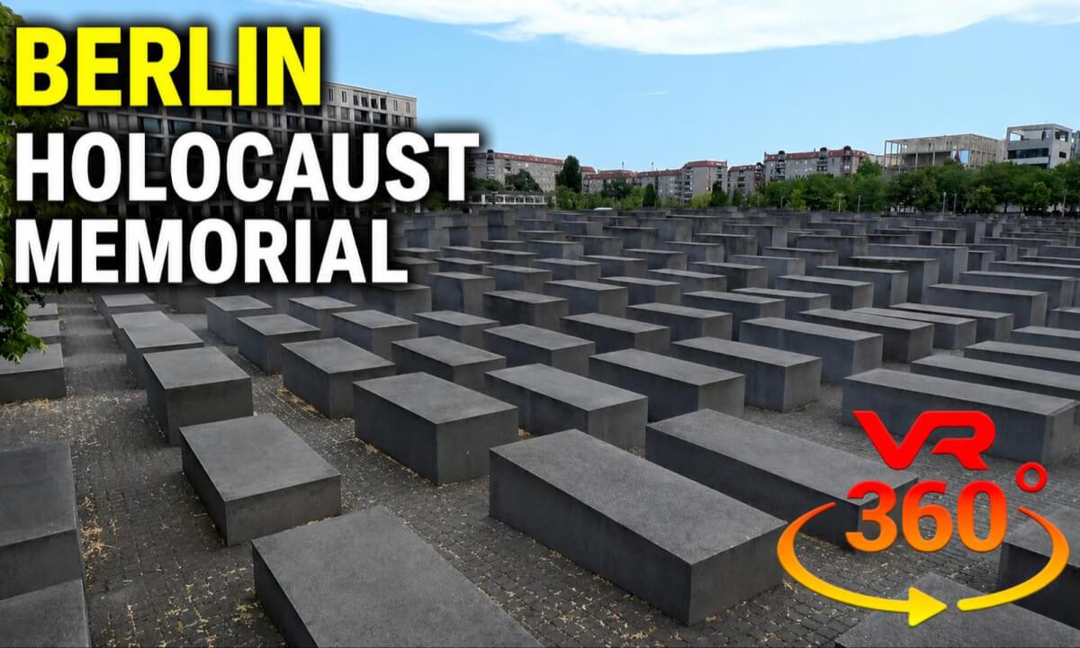 Berlin Tourist Walk | Holocaust Memorial | June 2026 | 360° VR | Insta360 X4 8K