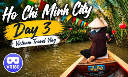 🛶 Ho Chi Minh City Day 3｜Cu Chi Tunnels・Mekong Delta・Rooftop Night Views 🌃