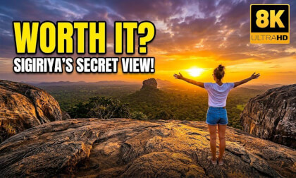 🌅 Experience the Magical Sunset at Pidurangala Rock | Sigiriya | 8K 360° VR | Sri Lanka