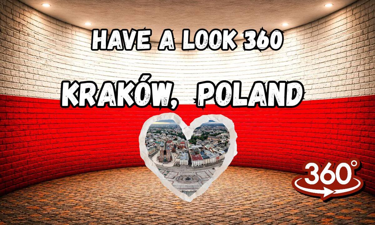 DB Travel Club 📸 – Have a Look 360 🎥 Kraków Old Town Square, Rynek Główny. Kraków Poland 🇵🇱