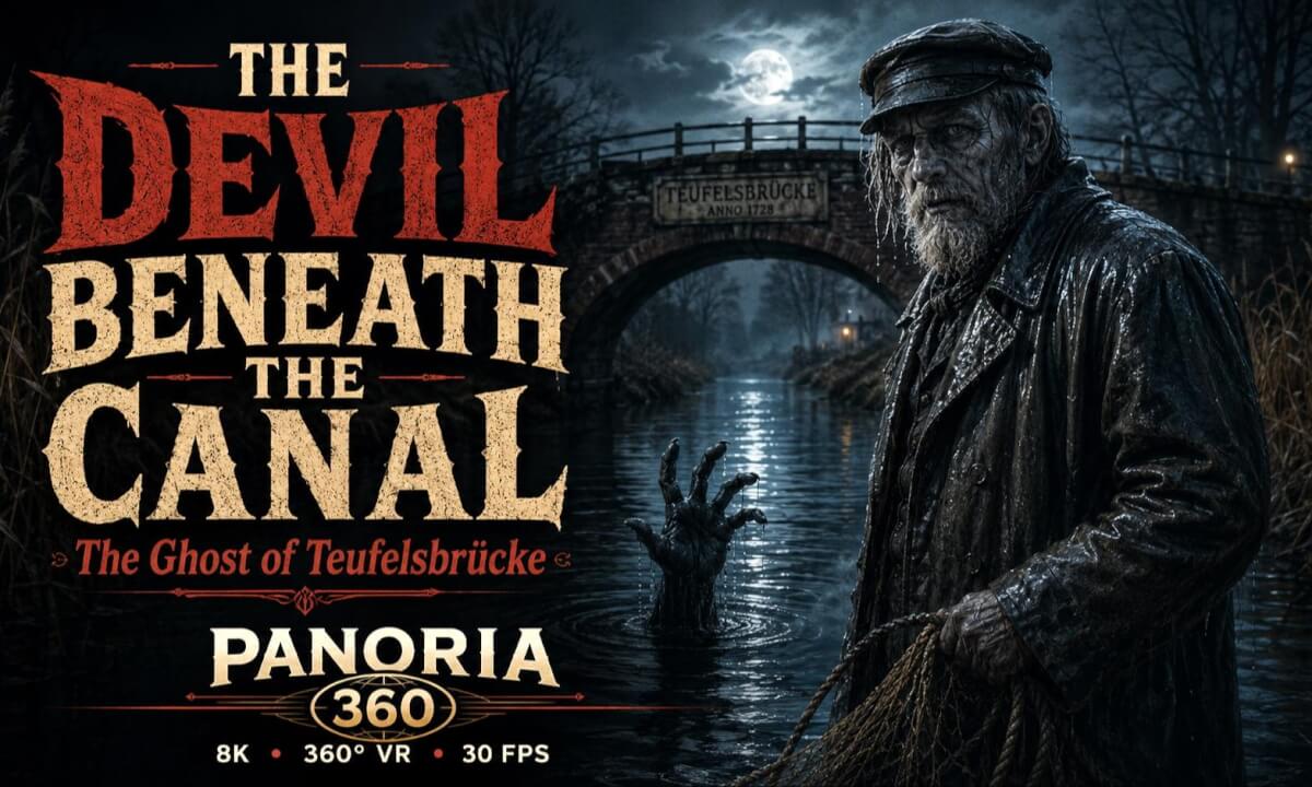 The Devil Beneath the Canal | Devil’s Bridge Ghost Mystery | 8K 360° VR