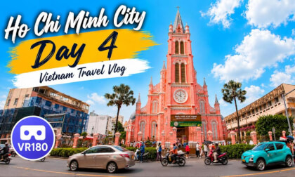 🪷 Ho Chi Minh City Day 4｜Tan Dinh Church・Vietnamese Food・Saigon River Cruise 🚤