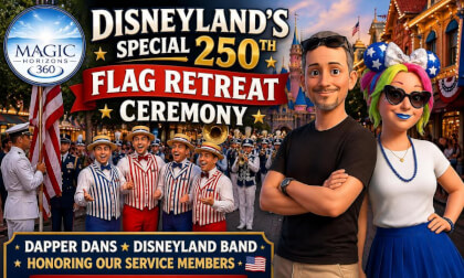 Special 250th Flag Retreat Ceremony | Dapper Dans, Disneyland Band & Honoring Veterans