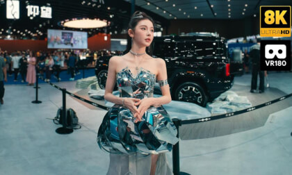 Auto show model Lylin/刘一琳, Chengdu International Auto Show 2025