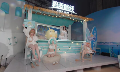 Azur Lane Cool Summer Festival – Four Models Show