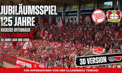 125th Anniversary Match: Kickers Offenbach vs. Bayer Leverkusen – 45 Years of Lack und Leder