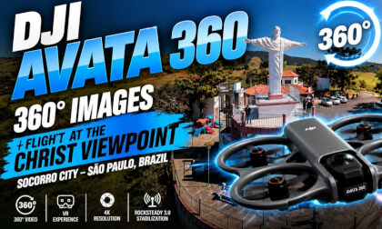 DJI Avata 360 | Immersive Flight Over Christ Viewpoint – Socorro, Brazil 🇧🇷