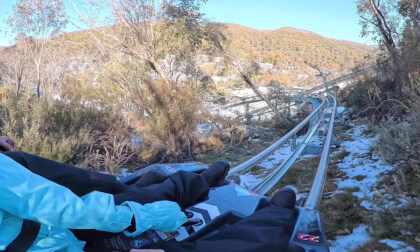 Thredbo Alpine Coaster Ride 8K VR 360° Unedited