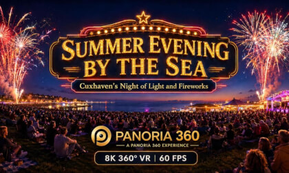 SUMMER EVENING BY THE SEA – Germany’s Biggest Fireworks Spectacle | 8K 360° VR