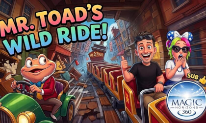 🎩 Mr. Toad's Wild Ride in 360° VR | Disneyland Resort 2026 | Full Immersive Fantasyland Experience