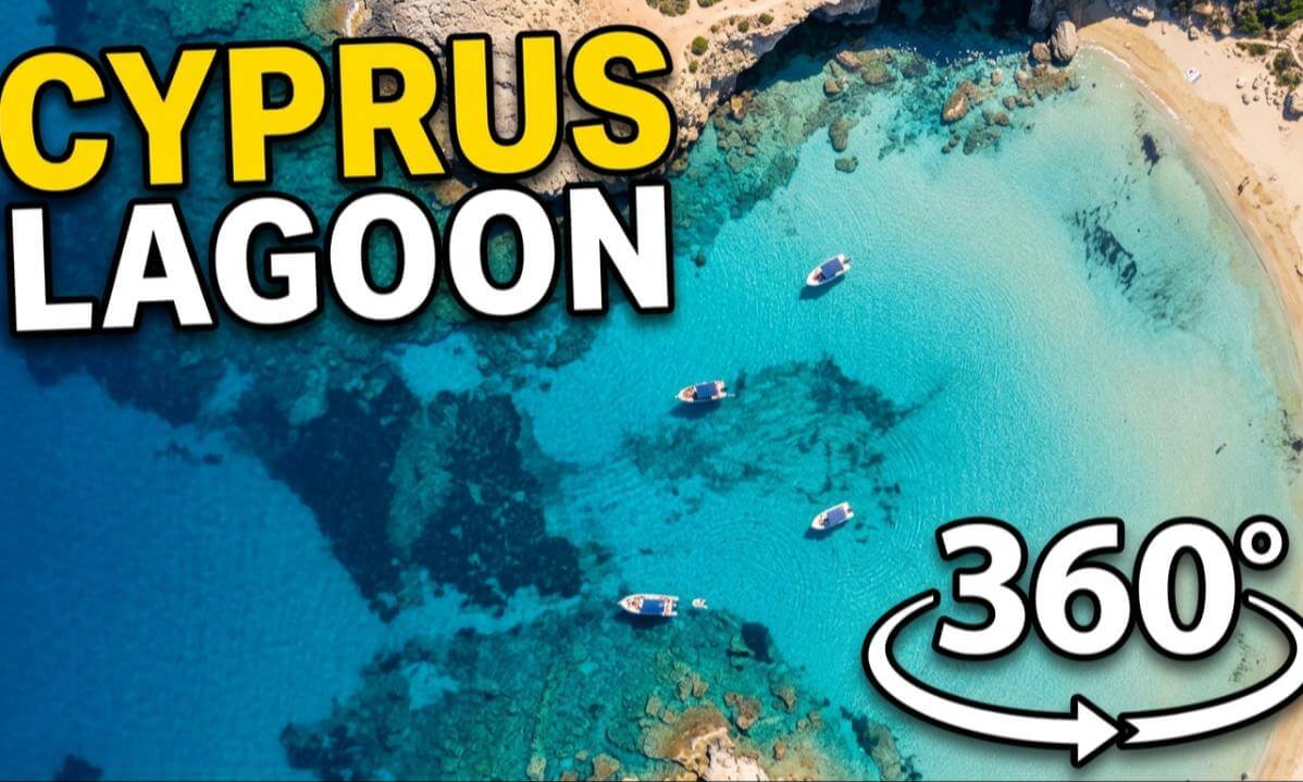 Is This the Most Beautiful Lagoon on Earth? | Latchi, Cyprus (360 Virtual Reality)