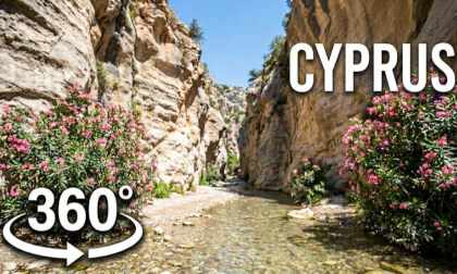 Is This The Most Beautiful Hike In Cyprus? (Avakas Gorge | 360 VR)