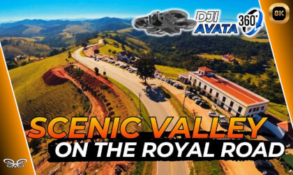Brazil in 360° Virtual Reality Flying over a beautiful valley on the Royal Road | 8k VR 360 60FPS