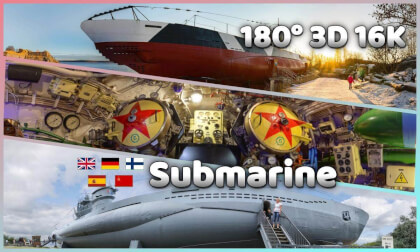 180° 16K  Submarine | 潛艇 | Submarino | サブ | 서브