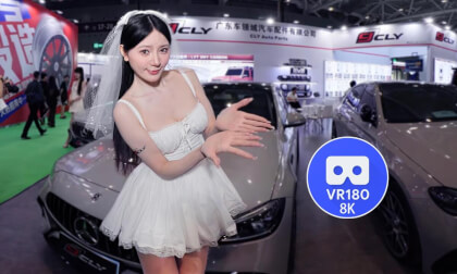white dress model freeze-frame