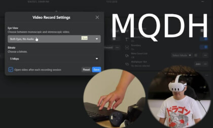 How to record VR footage using the Meta Quest 3 How to record VR footage using the Meta Quest 3