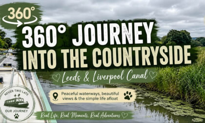 Leeds Liverpool Canal cruise heading North