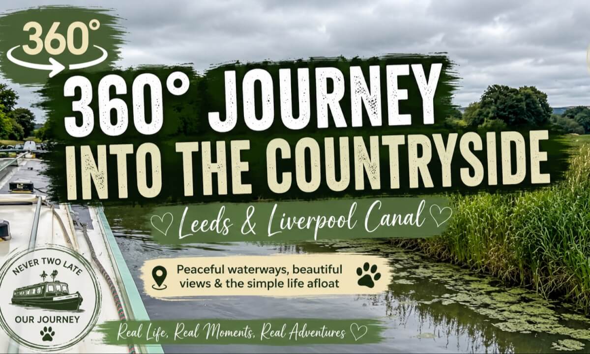 Leeds Liverpool Canal cruise heading North