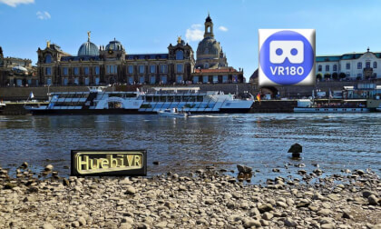 Low water level on the Elbe in Dresden 54cm