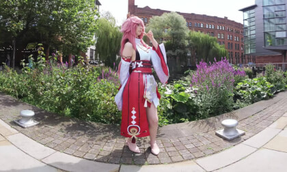 Genshin Yaemiko Cosplay