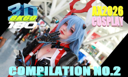 3D VR180 Cosplay, Anime Expo 2026, Compilation No2, AX2026, アニメエキスポ2026, コスプレ集No2,Qoocam 3 VR180 MOD