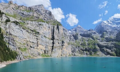 Exploring Oeschienensee 360° 8k - Lake weather by Explorer Alliance