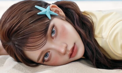 The fantastical adventure of the "bizarre" girl