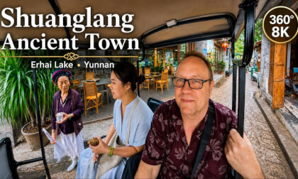 Shuanglang Ancient Town in 360° | Erhai Lake, Yunnan, China