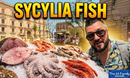 [360°] I’m taking you to the fish market! Sicily VLOG 2