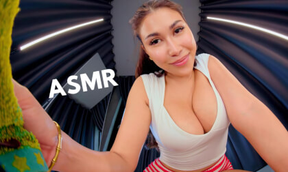 ASMR | Taking Care of My Sick Boyfriend in VR180 | www.VRwithKaty.com
