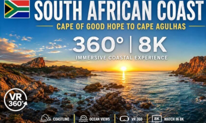 Explore the South African Coast (360°), from the Cap of Good Hope to the southernmost point of Africa