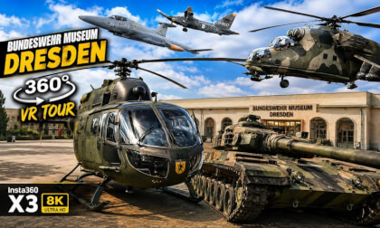 360° Tour: Tanks, Jets & Helicopters | Military History Museum Dresden