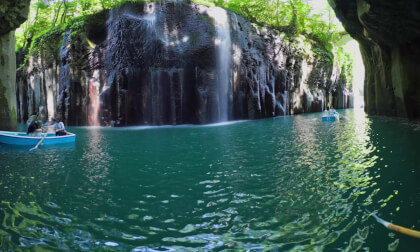 VR180 8k 高千穂峡（Takachiho Gorge）