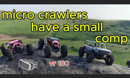 micro crawlers having a small comp
