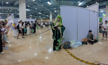 Black Dragonfly Comic Con Cosplayer: C.C.(黑蜻蜓漫展Coser:C.C.)