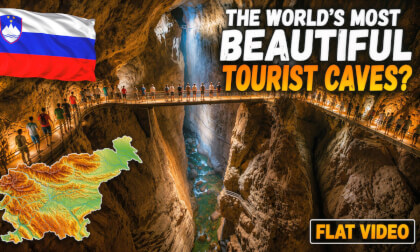 🇸🇮 Slovenia’s Underground Wonders & Soča Canyon | Caves, Rafting & Predjama Castle