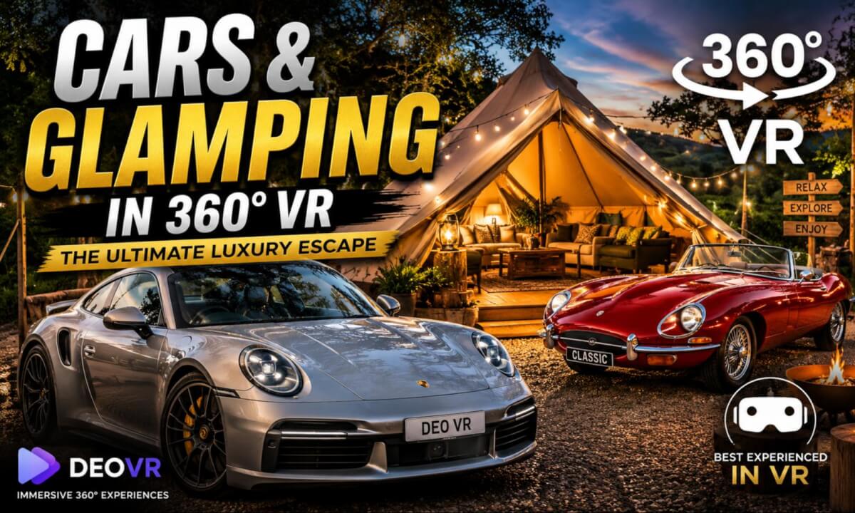 Cars & Glamping in 360° VR | The Ultimate Luxury Escape