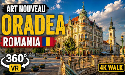 Oradea, Romania 🇷🇴 | 360° VR Highlights – Art Nouveau City in 5.7K