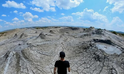 I Found a Lunar Landscape on Earth! (Mud Volcanoes VR 360°)