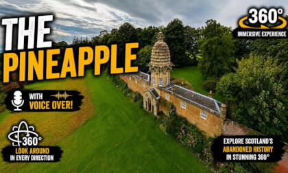 Flying Above The Pineapple - Scotland | 🚁 8K 360° Drone Flight