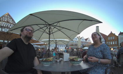 Historischer Marktplatz und Schlossgarten Stadthagen